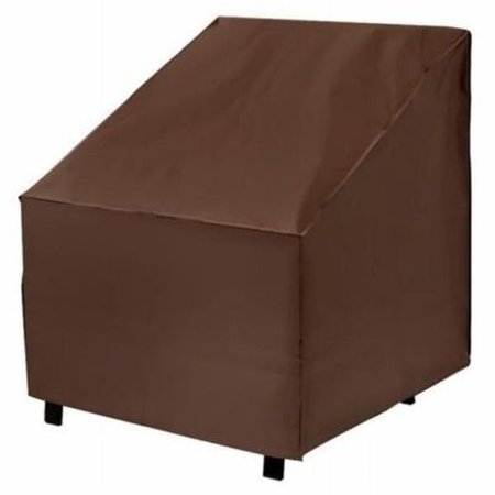 MR. BAR-B-Q 33 x 35 x 36 in. Premium Oversized Chair Cover, Dark Brown 100819